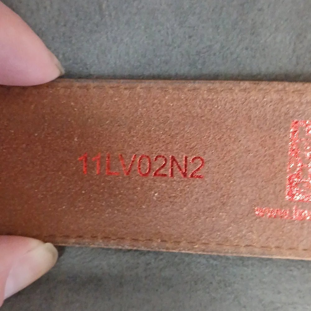 Levi Belt With Bull Belt Buckle